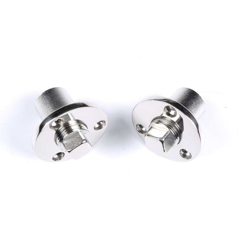Mxeol Boat Garboard Drain Plug Marine Bilge Plug Kit Stainless