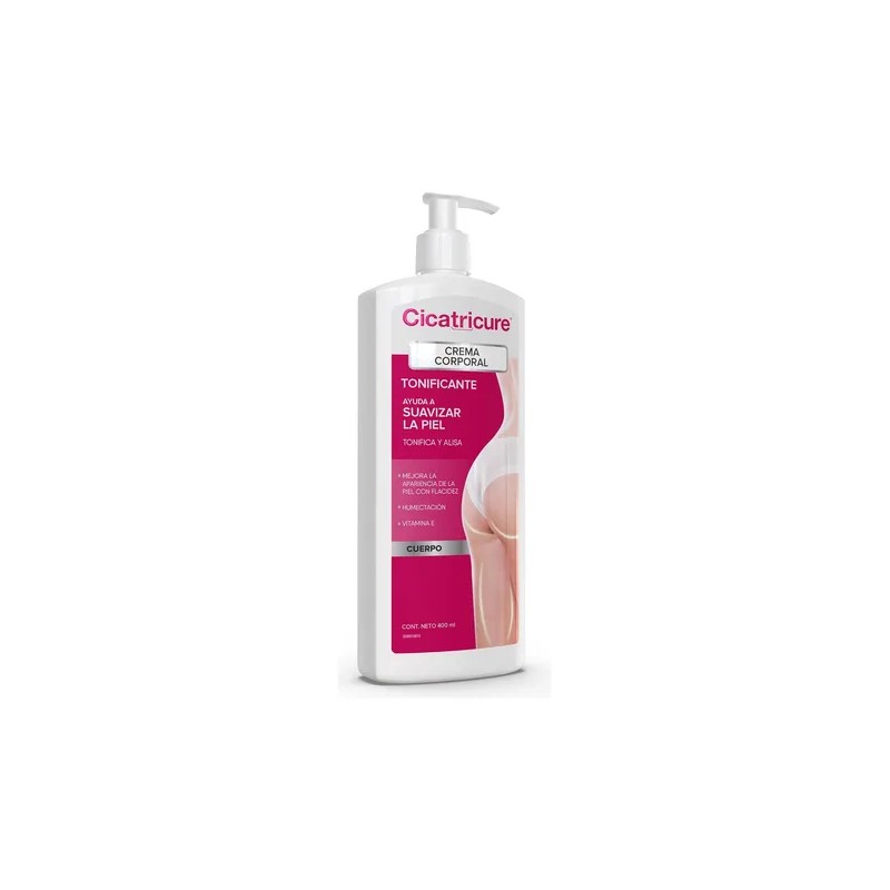 Crema Cicatricure Reafirmante Tonificante Corporal De 400ml Mentol