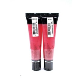 Lot/ 2 Victoria's Secret Satin Gloss Lip Shine ~ Strawberry Fizz ~  .46 oz x 2