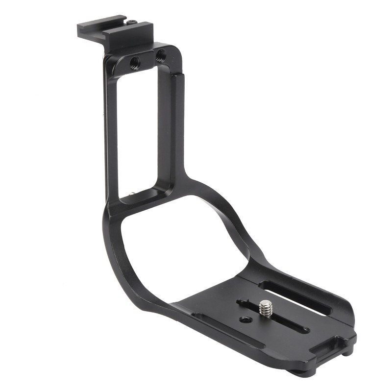 Quick Release Plate L Bracket with Hot Shoe Hand Grip