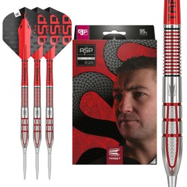 Target Darts Nathan Aspinall Gen 2 23G 95% Tungsten Swiss Point Steel Tip Dart Set