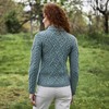 SAOL - Suéter de lana para mujer, Irlanda, Tragaluz, XL