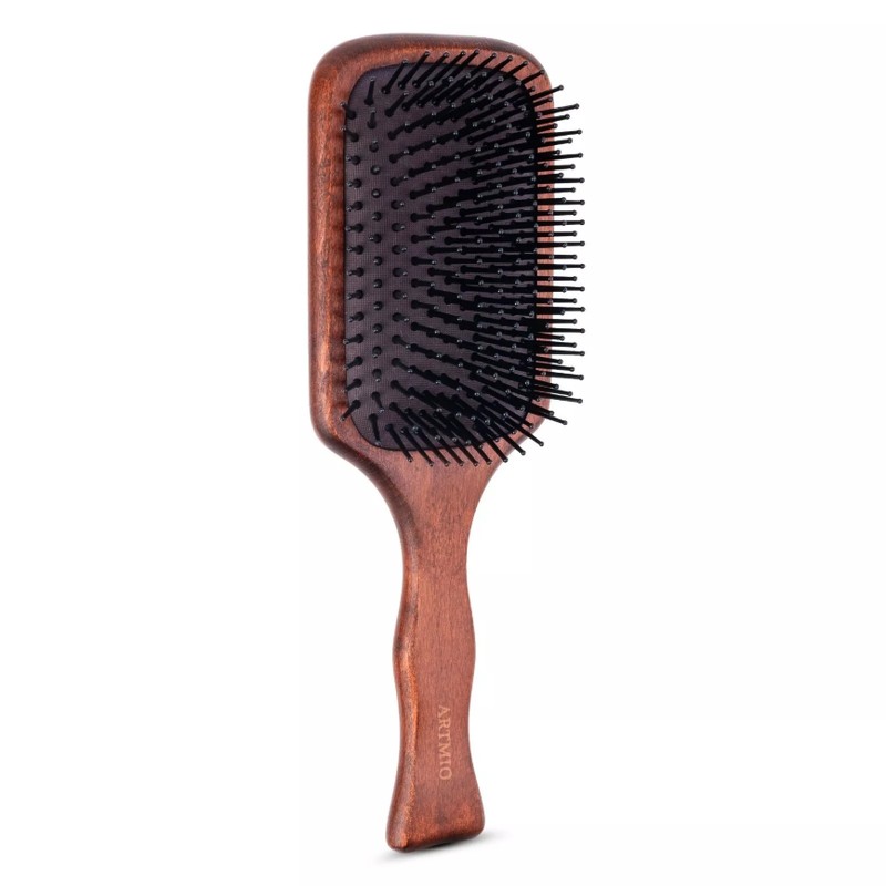 Artmio Wooden Paddle Hair Brush Aveda Style Hair Brush for