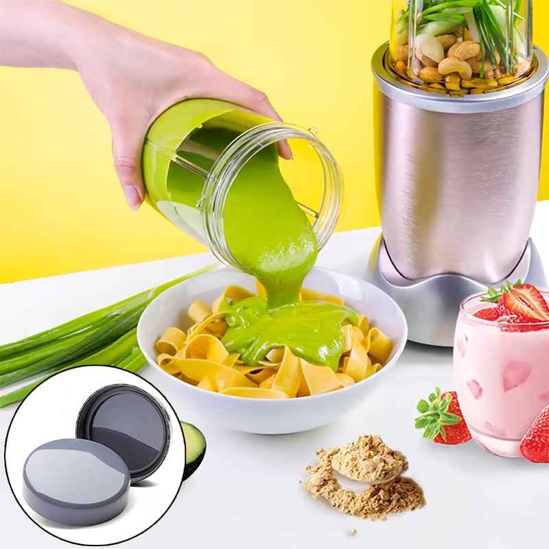 3 PCS Replacement Cups Cover Leak-Proof Resealable Lids Stay Fresh