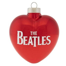 kat + annie Love ME DO Heart Ornament, Red