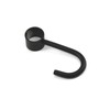 Zerniple Stainless Steel Hook Towel Hanger Black Hook Kitchen Utensil