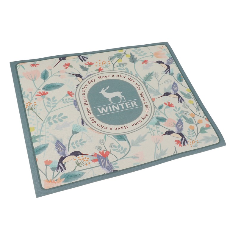 Coffee Maker Mat Absorbent Spill Proof Waterproof Scratch Resistance Coffee
