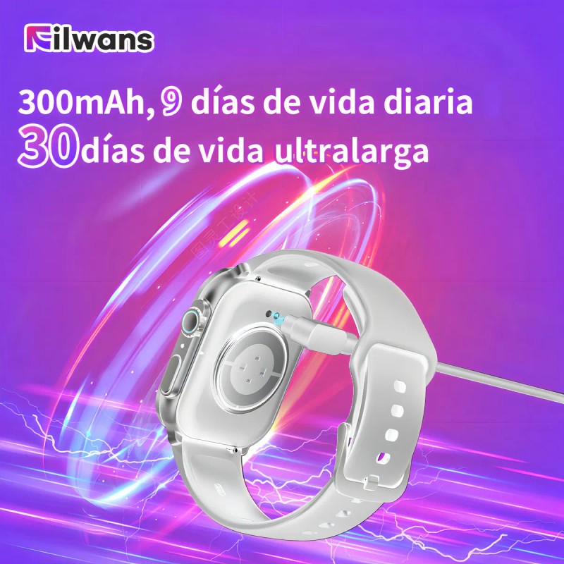 Smartwatch Reloj Inteligente Bluetooth Llamada Filwans Gts 2.01 Amoled Pantalla