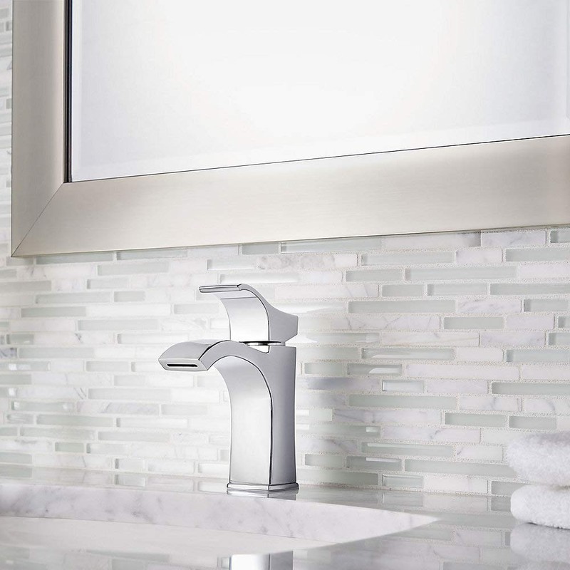 Pfister Price LF-042-VNCC Venturi 4" Single-Handle Bathroom Faucet, Chrome