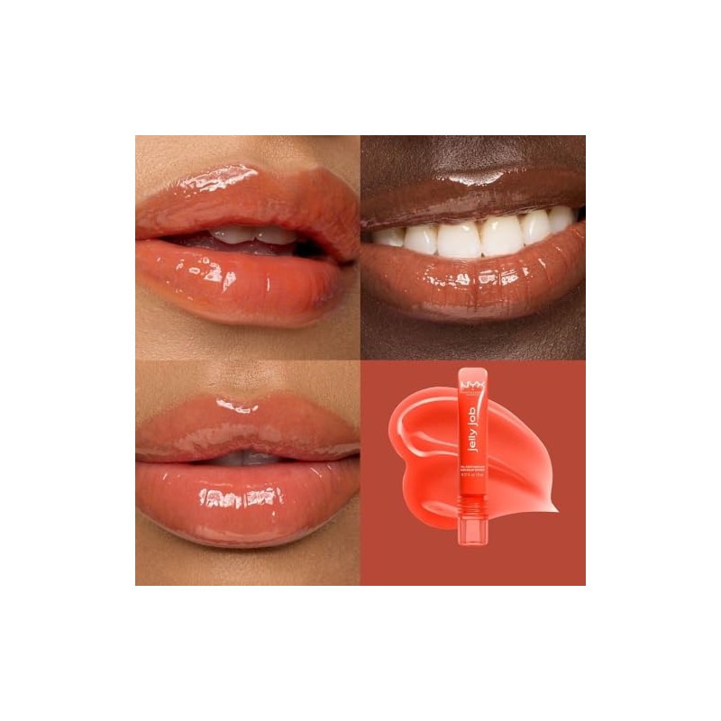 NYX Professional Makeup, Jelly Job Gloss -Tono Orange Ya Jelly