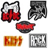 5 pezzi Hard Rock Band Patch Heavy Metal Patch da