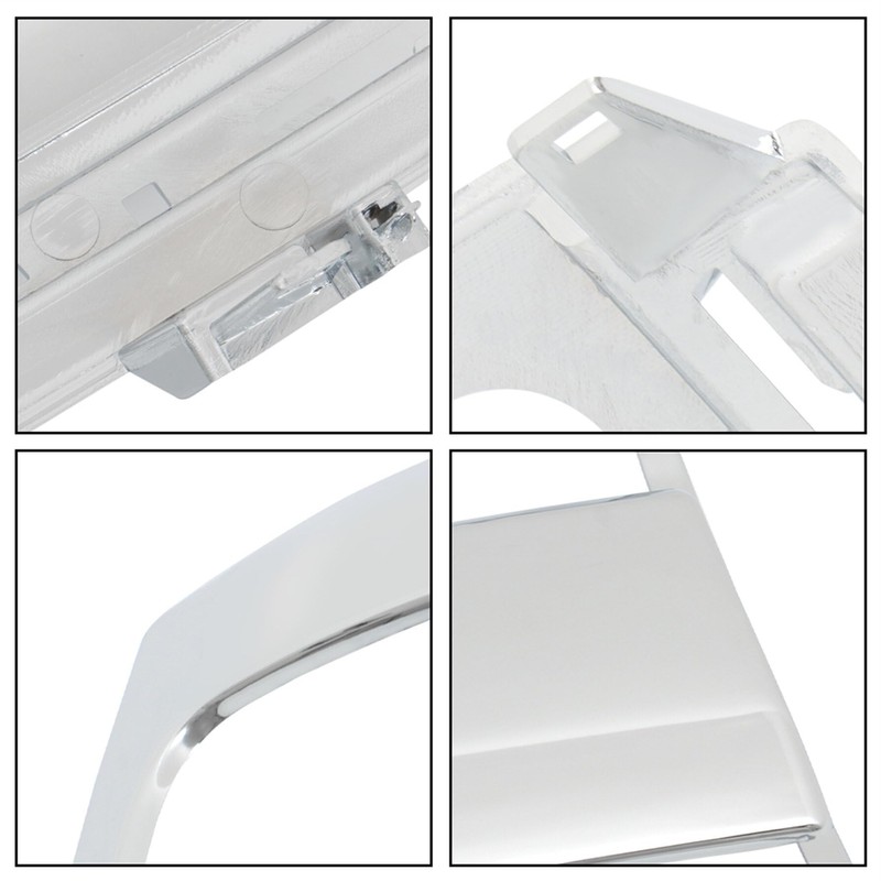 GXYWADY Headlight Bezels Headlight Cover Trim Replacement for 2016-2018 Chevy