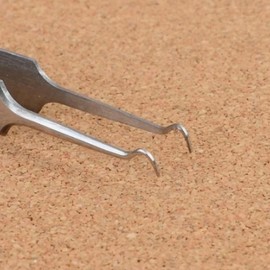 Sebum removal hook tweezers, blackhead extraction tweezers, stainless steel, hygienic / 피지제거용 갈고리핀셋 블랙헤드뽑는핀셋 스텐 위생적인