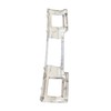 WFLNHB Chrome Front Bumper Skid Plate Panel 1 PCS Replacement