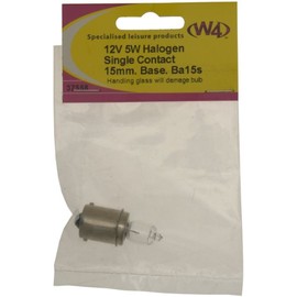 W4 12V 5W Halogen Bulb - Transparent