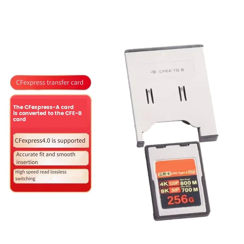 BOFRHME 1 Piece CFexpress Type A Memory Card to CFe