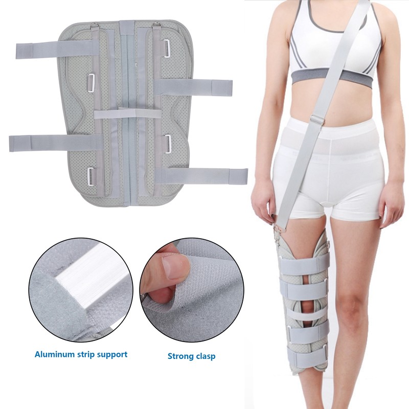Knee Immobilizer Brace with Shoulder Sling Knee Splint Support for
