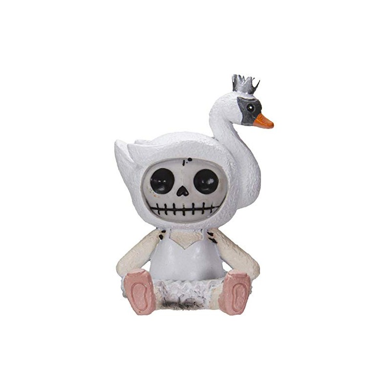 Furrybones Summit Collection Swan Lake Figurine Decorative Signature Skeleton Ballerina