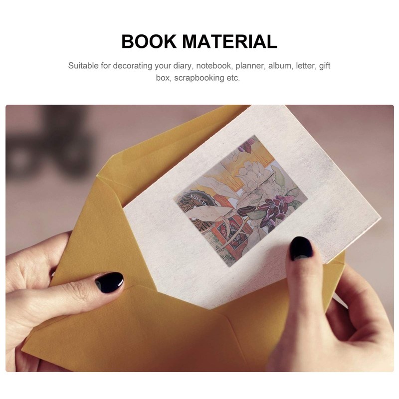 Beavorty Japanese Journal 400 Sticker Book Travel Stickers Scrapbook Material