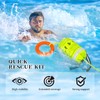 AOLEBA Water Rescue Throw Bag, Throwable Device with 8MM Reflective