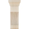 Ekena Millwork BKTW02X04X06GORW Small Gomez Wood Wood Brackets, 2 1/2"W