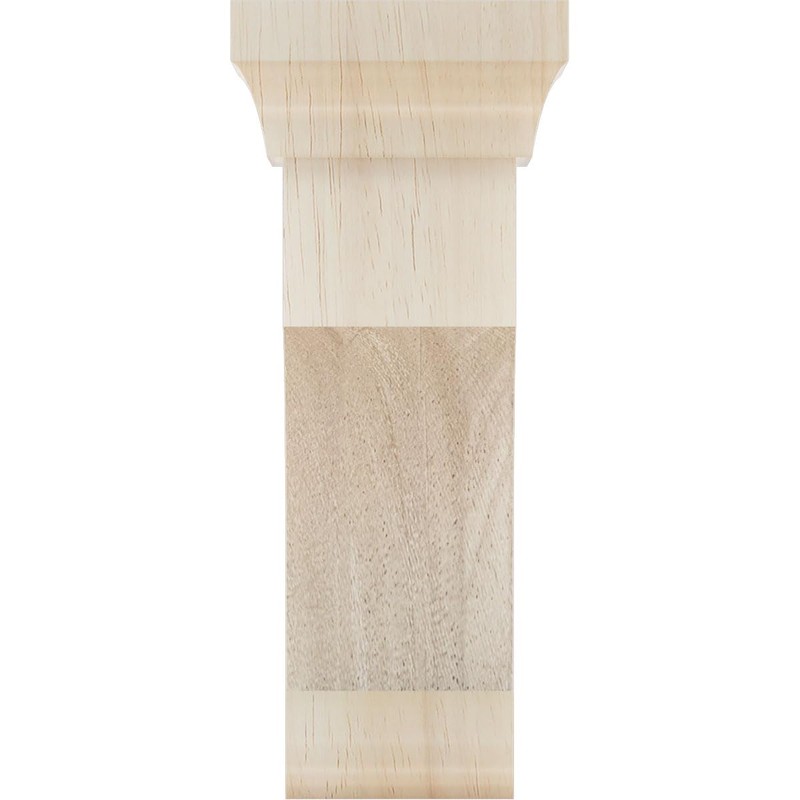 Ekena Millwork BKTW02X04X06GORW Small Gomez Wood Wood Brackets, 2 1/2"W