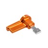 CNC Ignition Key Orange for Simson S50, S51, S70, KR51