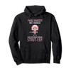Baton Quote for Majorette and Majorette Dance Pullover Hoodie