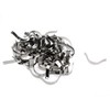 Meprotal 100pcs Picture Frame Spring Clips Stainless Steel Picture Frame