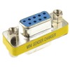 kenable Gender Changer 9 pin Female to Female Serial Coupler