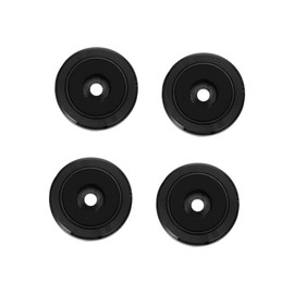 CIYODO 4pcs Alloy Speaker Isolation Feet Pads Anti- Cushions for Amplifiers and Audio Equipment Improve Sound Clarity and Bass Response Easy to Install