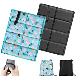 MHwan Outdoor Seat Cushion, Pack of 2, Waterproof, Moisture-Resistant, Thermal Seat Cushion, Foldable, Children, Adults, Warm, Soft, Comfortable Seat Cushion, Stadium, Portable Thermal Seat Cushion