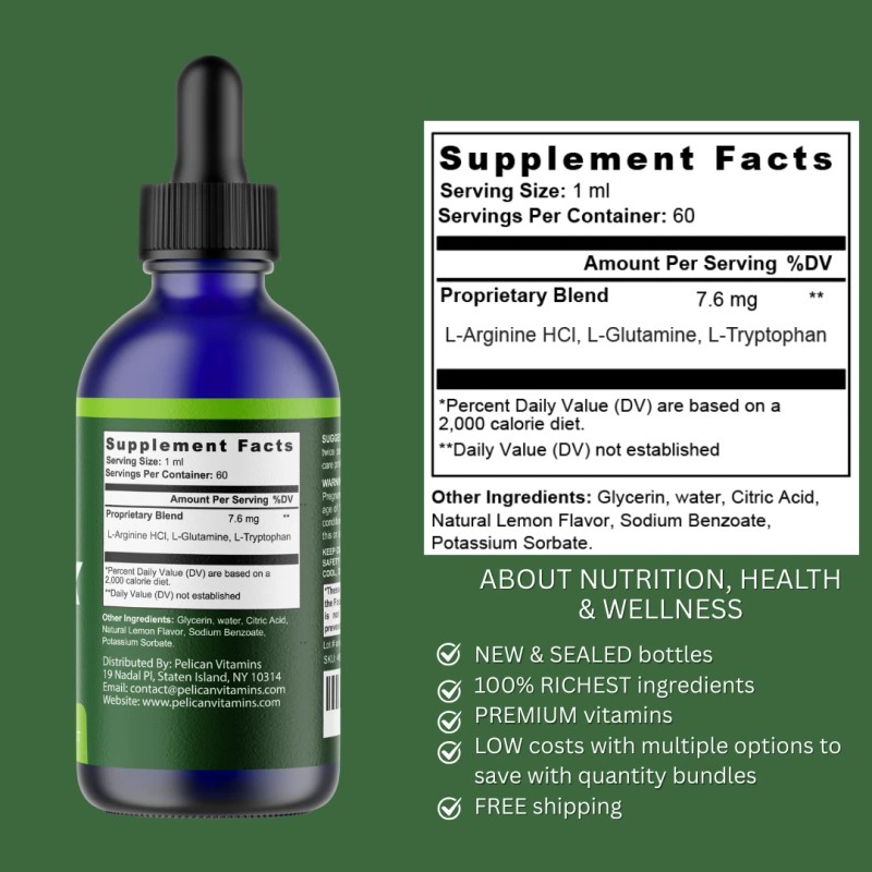Pelican Vitamins LIPO MAX - Amino Diet Drops- Keto &