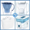 Watus Water Filter Cartridges, for Brita Maxtra and Maxtra, for