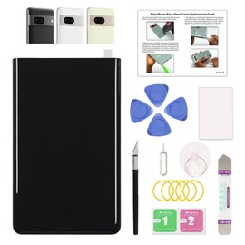 GREEN FUSION Compatible with Pixel 7 Back Glass Cover Replacement, Pixel 7 Back Glass for All Carriers, Includes Repair Tools & Instruction, Obsidian