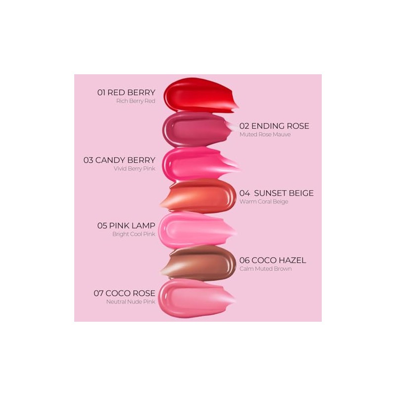 LOVB LOVB - Tinte de labios coreano Pudding Glow Brillo
