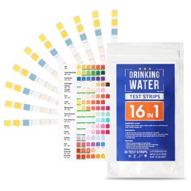 Tester D'acqua Potabile 16 in 1, 30 PCS Test Acqua Potabile