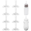 8pcs Nipples for NUK Sippy Straw Cup, Silicone Reusable Baby