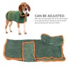 Dog Drying Robe Fast Drying Water Absorption Keep Warm Pet