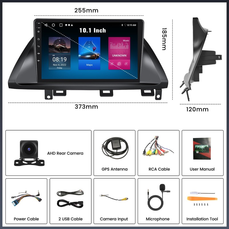 【DSP & 32-EQ】 4G+64G for Honda Odyssey 2005-2010 Android Car