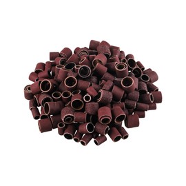 AOMIKITSTU 458 pieces sanding sleeve set, with 432 pieces sanding belts, 24 pieces grinding drum mandrels, 2 pieces self-tightening drill chuck