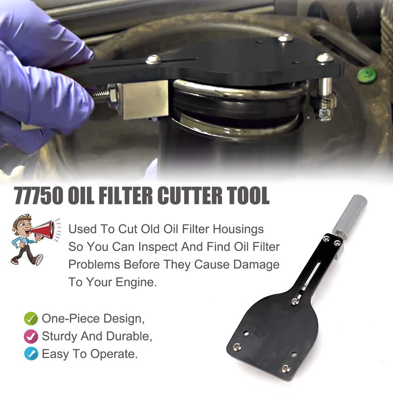 Oil Filter Cutter Tool 77750 Fit Filter Cutting Range 2
