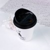Box of 1000 12/16oz Paper Cups Tallied Black / 12/16온스 종이컵 톨리드 블랙 1000개 박스