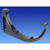 OSMA Roofline Commercial 150mm Half Round Gutter Support Bracket Black