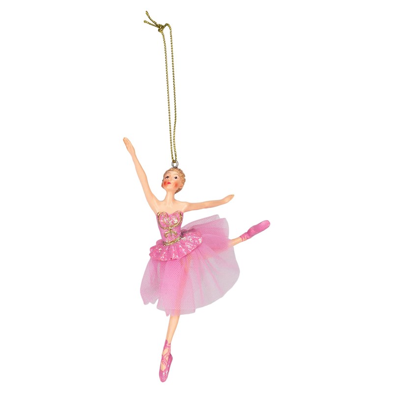 Ballerina Ornaments, 3 Assorted