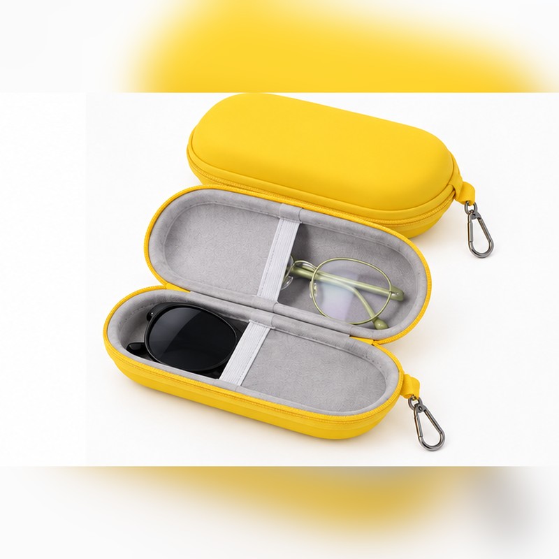 Hard Shell Sunglasses Case for Everyday Eyewear Storage – Portable