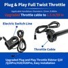 Full Twist Throttle for Ridstar Q20, Surron Style Ebike Throttle