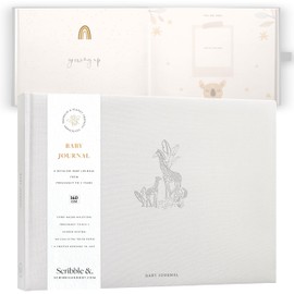 Baby Memory Book Giraffe Baby Journal | Tissue Wrapped in a Gift Box | Precious Moments: From Birth to Age 5 | Craft a Memory Album that's as Exceptional as your Little One's Journey