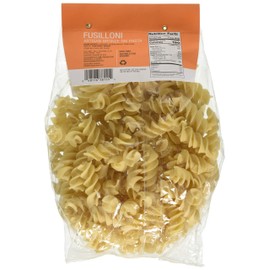Compagnia Sanremo Pasta Sanremo Italian Organic Fusilloni Pasta - 100% Durum Wheat Semolina Fusilloni - 16 Oz (Pack Of 4) - Product Of Italy