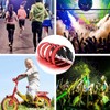4pcs Luminous Arm Bands USB Reflective Band Bracelets for Outdoor